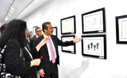 Çukurova Belediyesi ile sivil toplum örgütü işbirliğiyle açılan 100. Yıl Kültür ve Sanat Merkezi Sergi Salonu büyük ilgi gördü