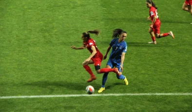 Türkiye A Milli Kadın Futbol Takımı, Azerbaycan’ı mağlup ederek ikinci galibiyetini aldı