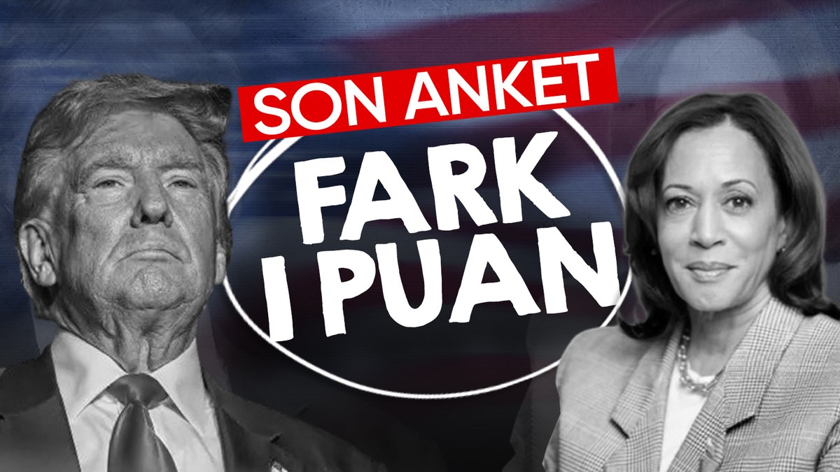ABD başkanlık yarışında son anket! Trump ve Harris arasındaki fark 1’e düştü