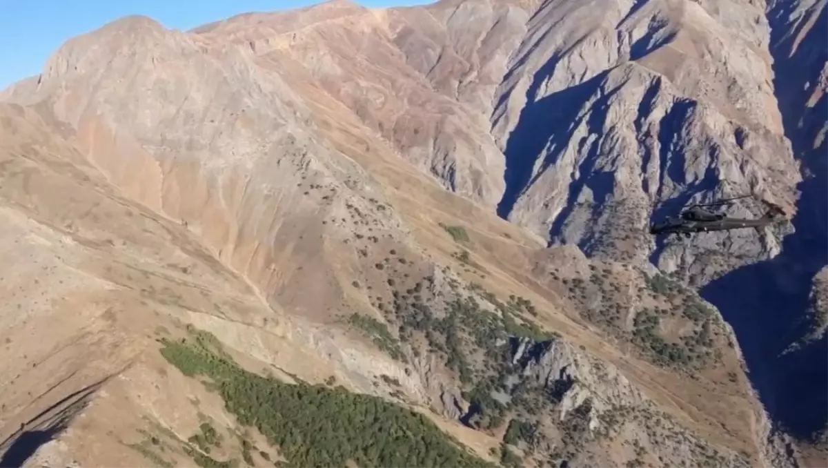 Tunceli’de Büyük Operasyon: 13 Mağara ve 17 Sığınak İmha Edildi
