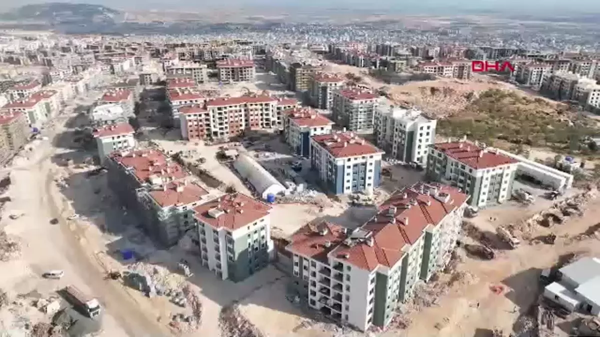 Adıyaman’da 9.603 Deprem Konutu İnşaatı Devam Ediyor