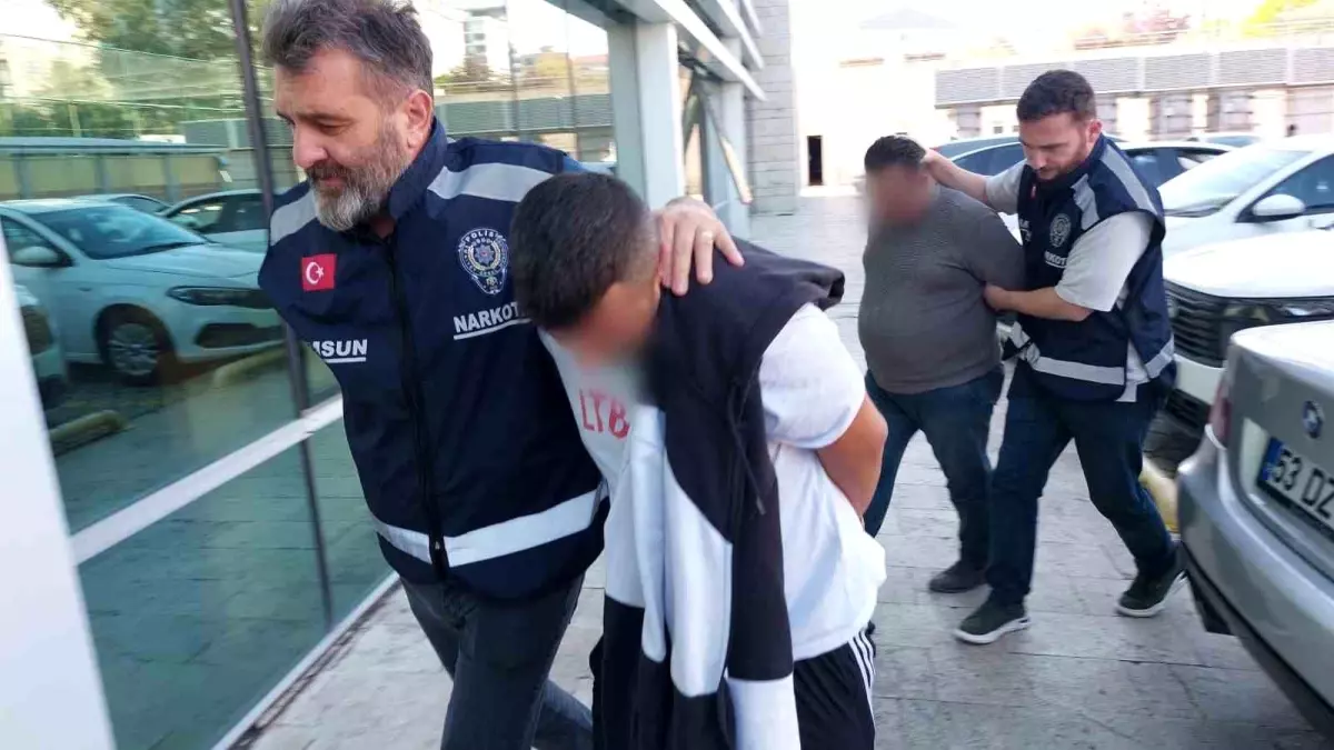 Samsun’da Uyuşturucu Operasyonları: İki Şahıs Tutuklandı