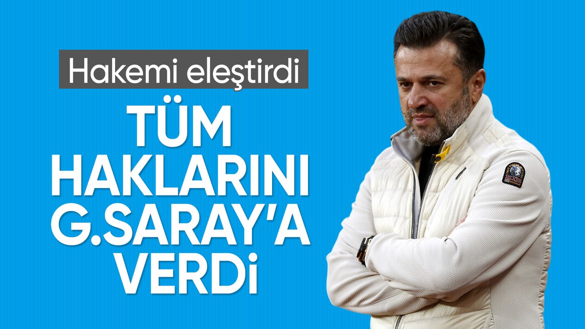 Bülent Uygun’dan hakem eleştirisi