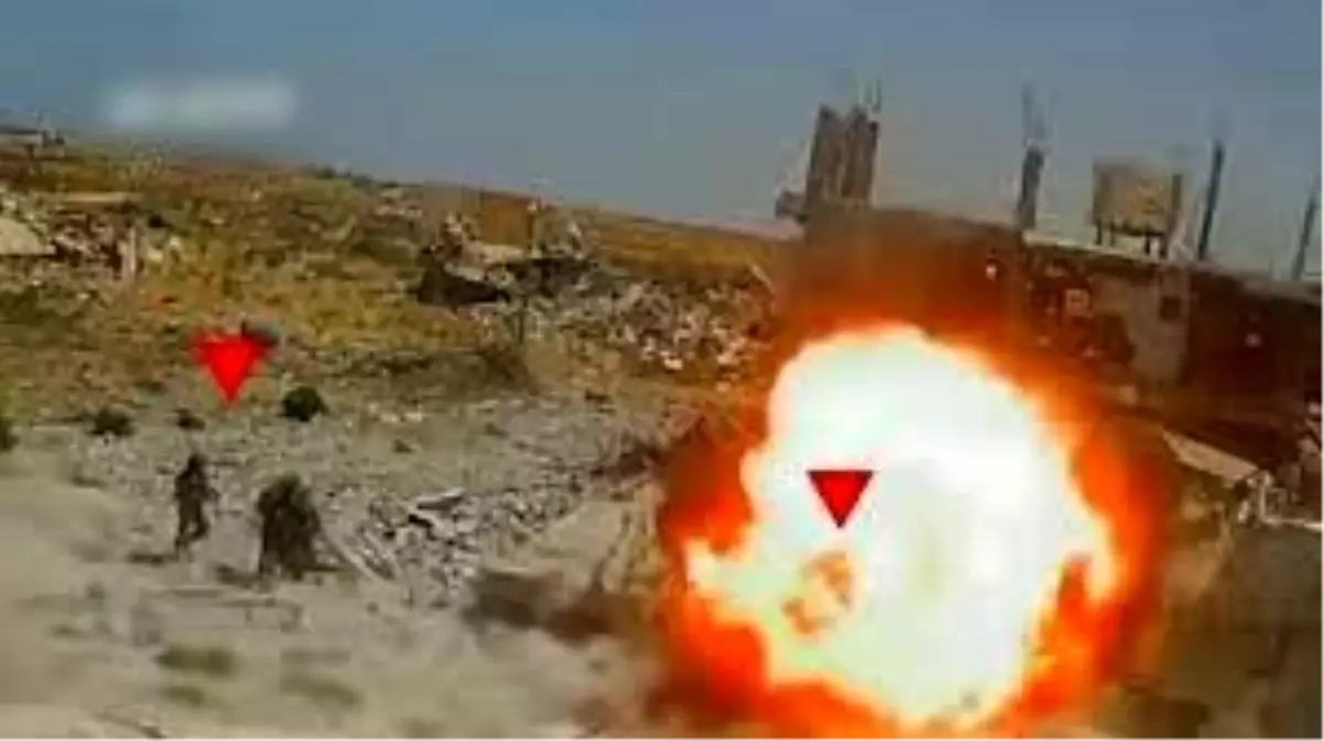 Hamas, İsrail Birliğine Mayın Saldırısı Düzenledi