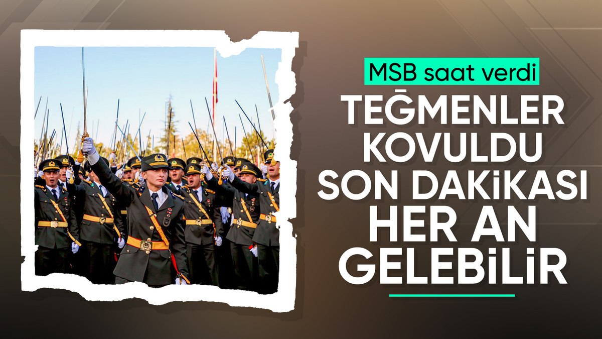 MSB açıkladı: Teğmenlerle ilgili karar onaya sunulacak