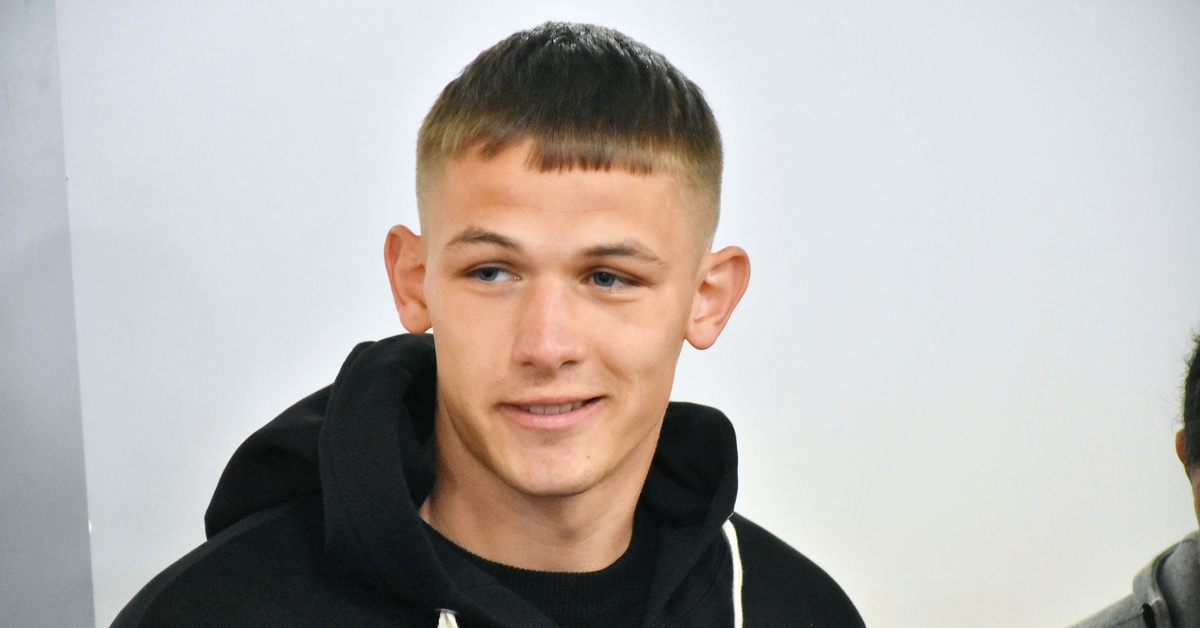 Trabzonspor’un yeni transferi Danylo Sikan, Trabzon’da