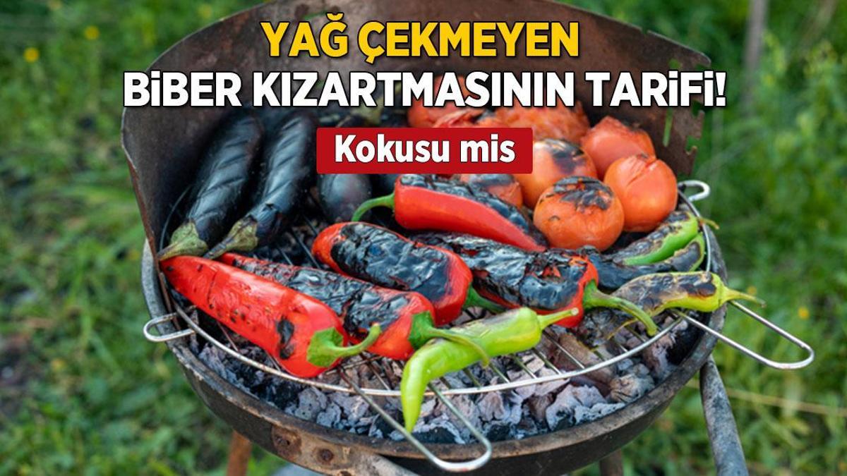 Yağ çekmeyen biber kızartması böyle yapılır! Tadı közde pişmişin aynısı, kokusu mis