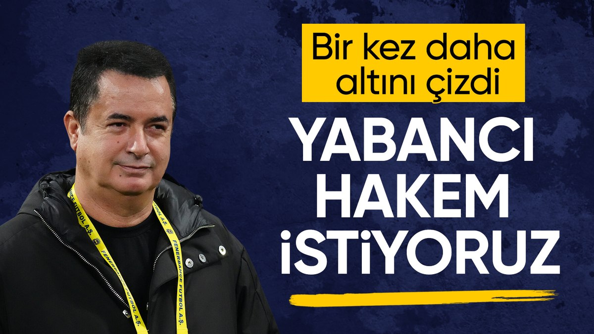 Acun Ilıcalı: Yabancı hakem istiyoruz