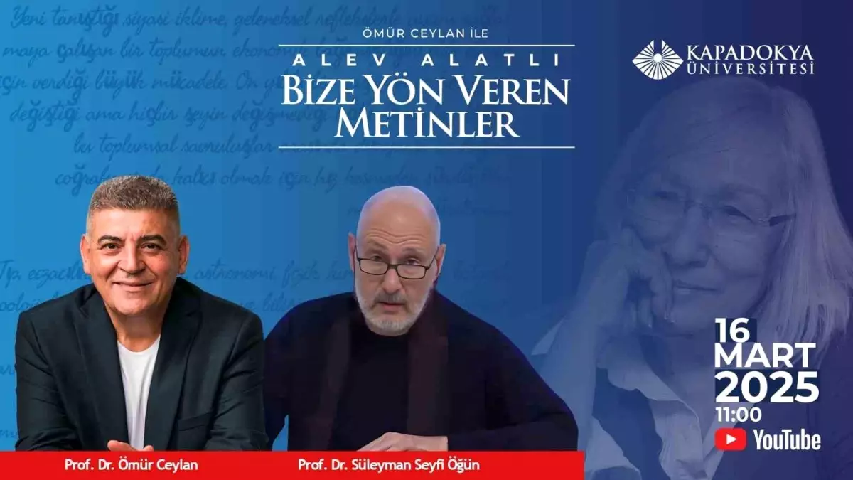 Alev Alatlı’nın Düşünceleri İle Bize Yön Veren Metinler Programı Başladı