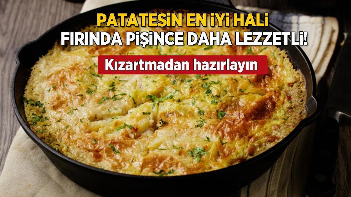 Patatesin en iyi hali! Kızartmaya hiç gerek yok, fast-food’lara taş çıkaran tarif